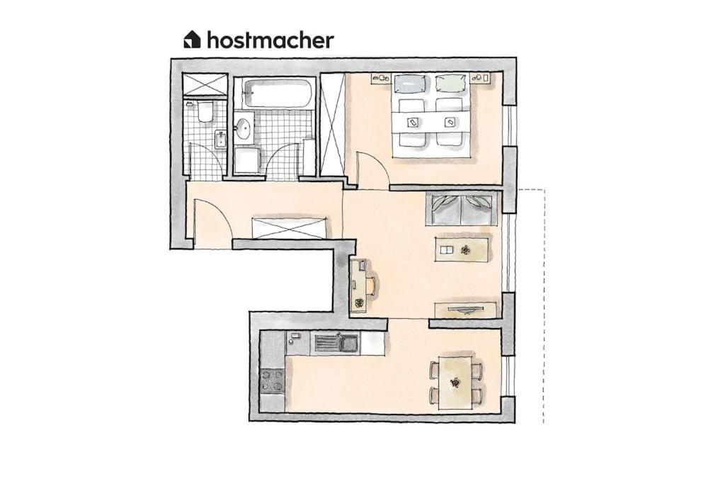 1Br Haven With Swift City Access By Hm Wien Eksteriør billede